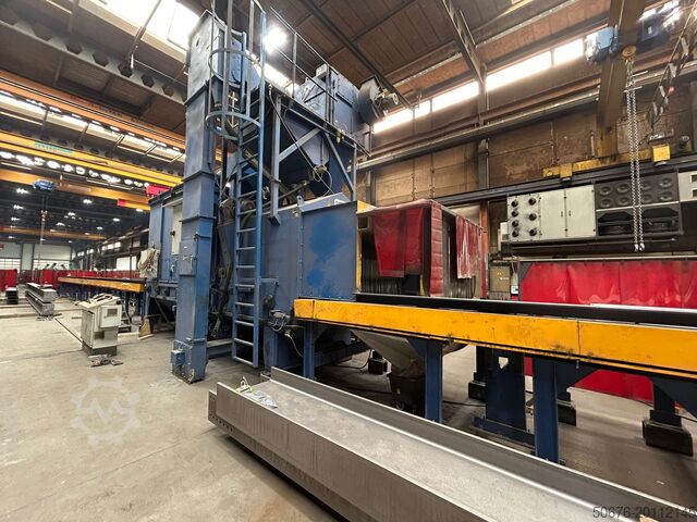 Durchlaufstrahlanlage Gietart GW1500-410