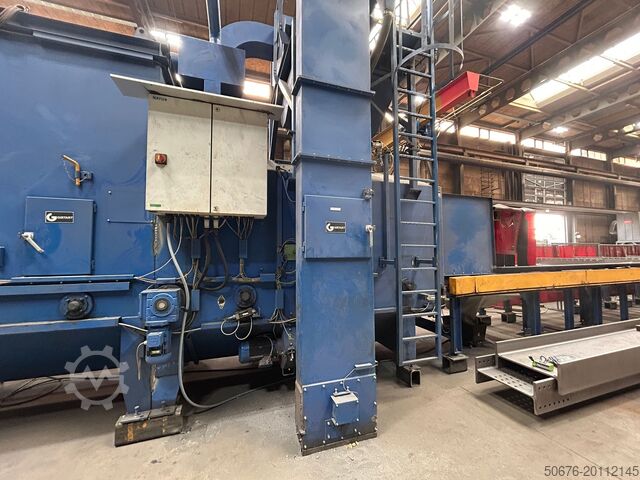 Durchlaufstrahlanlage Gietart GW1500-410