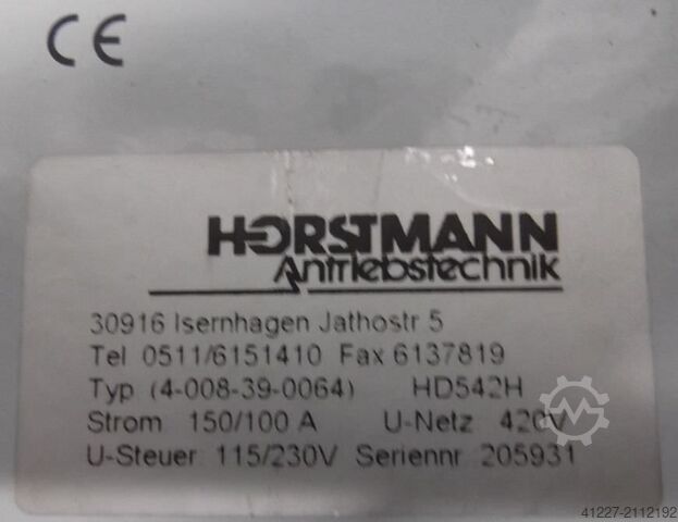 DC brake Horstmann AER 4-008-39-0064