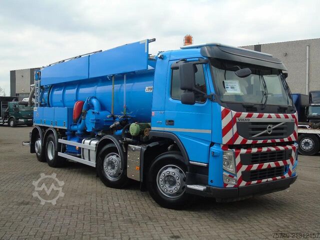Vacuum truck Volvo FM 420 + STOKOTA ECOTA 10.500LITER + 8X2 + WEB