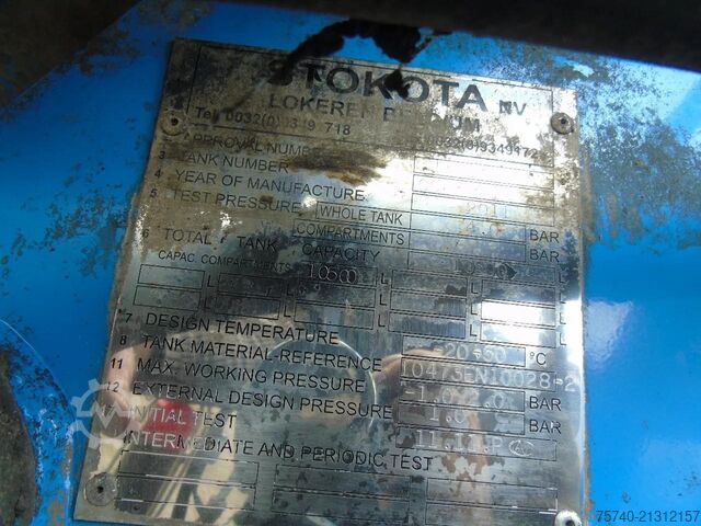 Vacuum truck Volvo FM 420 + STOKOTA ECOTA 10.500LITER + 8X2 + WEB