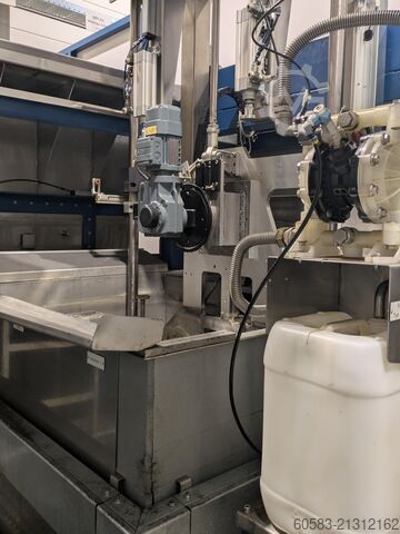 Robotic deburring and cleaning system MTM Finisher II