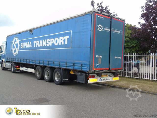Curtain sided Krone 3x BPW 2.81 HEIGHT