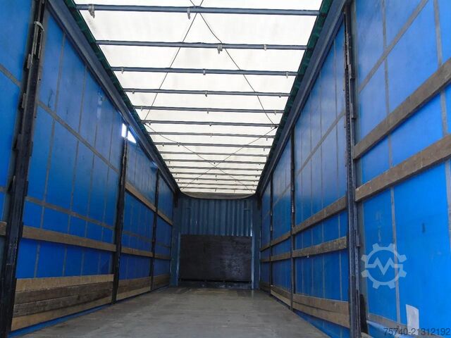 Curtain sided Krone 3x BPW 2.81 HEIGHT