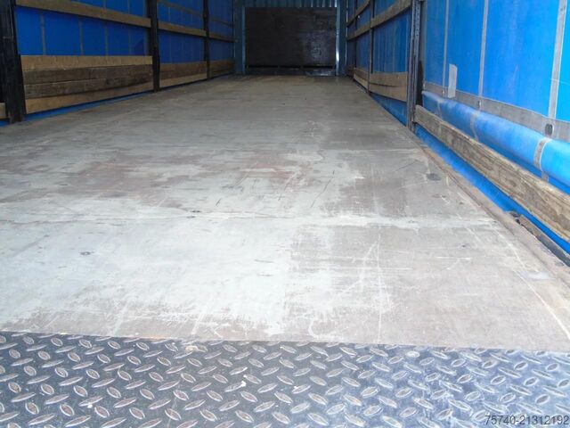 Curtain sided Krone 3x BPW 2.81 HEIGHT