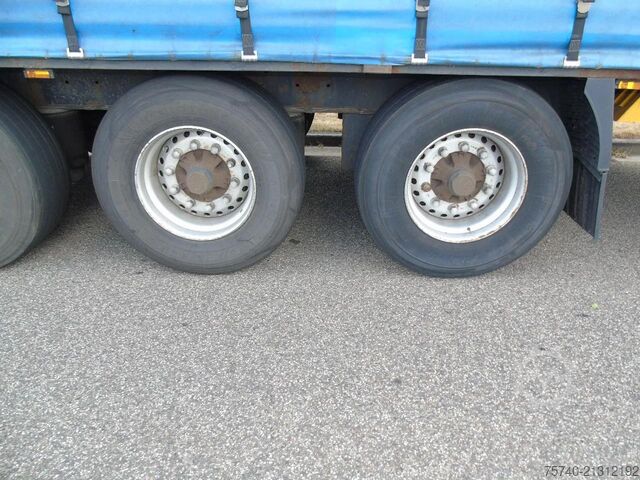 Curtain sided Krone 3x BPW 2.81 HEIGHT