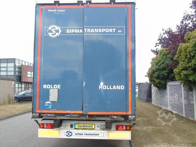 Curtain sided Krone 3x BPW 2.81 HEIGHT