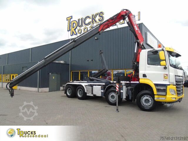 Crane DAF CF 480 + FASSI 16T/M + 20T HOOK + 8X4 + REMOTE