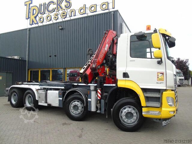 Crane DAF CF 480 + FASSI 16T/M + 20T HOOK + 8X4 + REMOTE