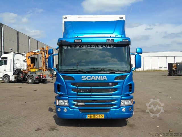 Box body Scania P250 + EURO 6 + LIFT