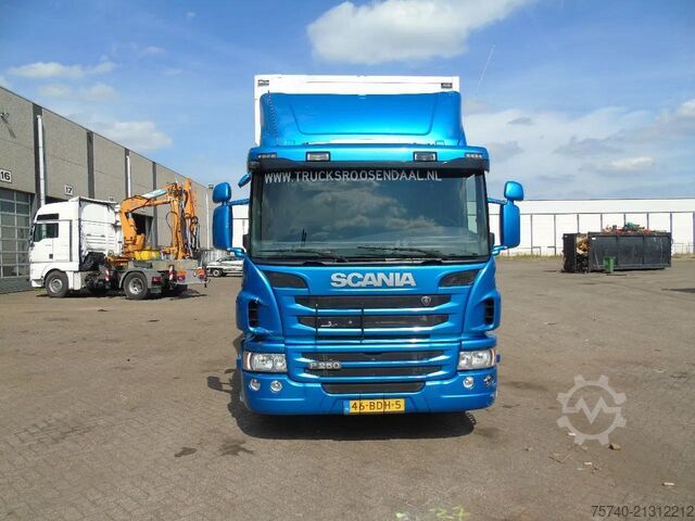 Box body Scania P250 + EURO 6 + LIFT