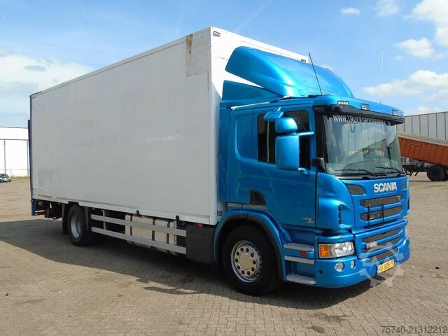 Box body Scania P250 + EURO 6 + LIFT