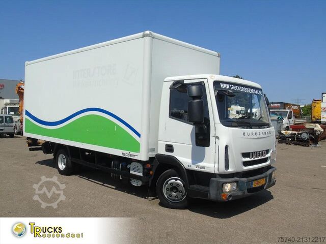 Box body Iveco ML 75 E18 + MANUAL + EURO 5