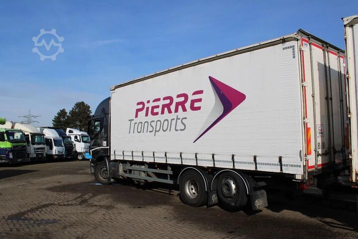 Curtain sided Iveco Stralis 510 + EURO 6 + STEERING AXLE