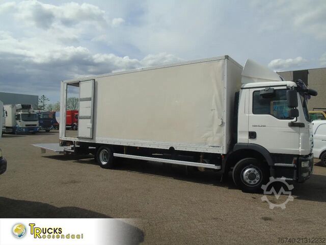 Box body MAN TGM 15.250 + MANUAL + EURO 5 + LIFT