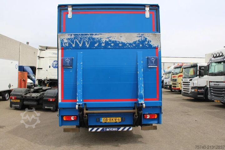 Box body Iveco Eurocargo 120E21 + LIFT + EURO 6 + 2 PIECES IN ...