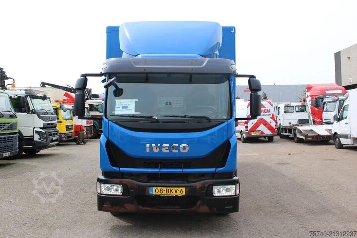 Box body Iveco Eurocargo 120E21 + LIFT + EURO 6 + 2 PIECES IN ...