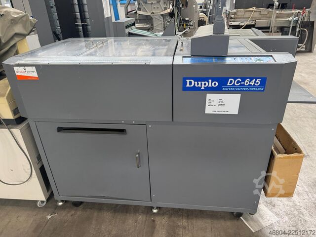 Grooving and perforating machine Duplo DC 645
