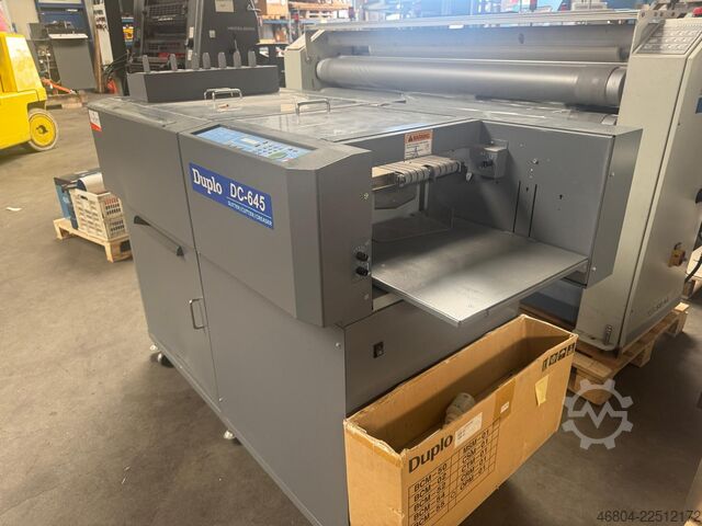 Grooving and perforating machine Duplo DC 645