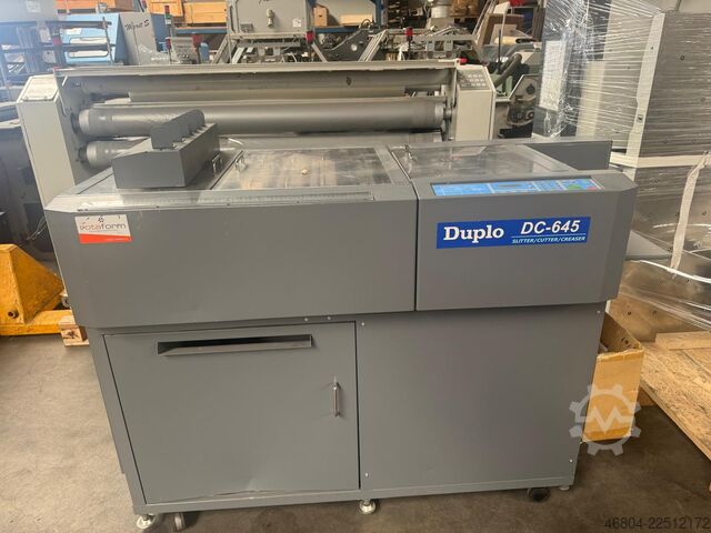 Grooving and perforating machine Duplo DC 645