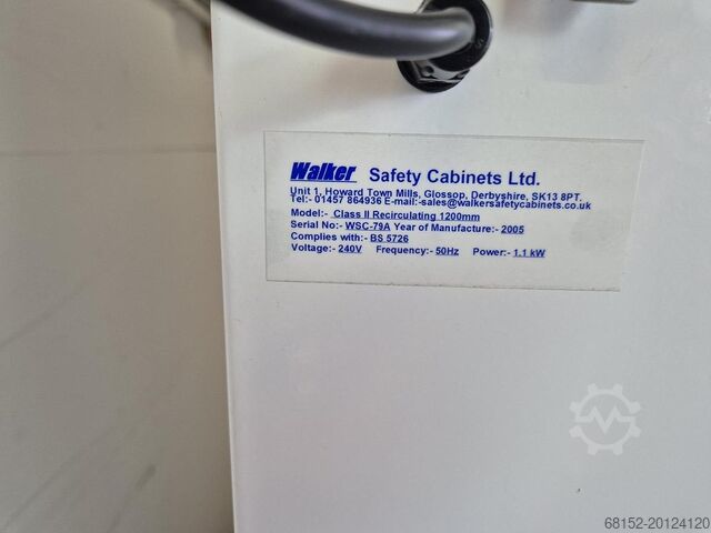 Walker Class 11 biological Safety Cabinet Walker BSC biological Safety Cabinet BSC