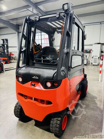 Elektro 4 Rad-Stapler Linde E 35 HL-01 Kabine Triplex STVO ZVG