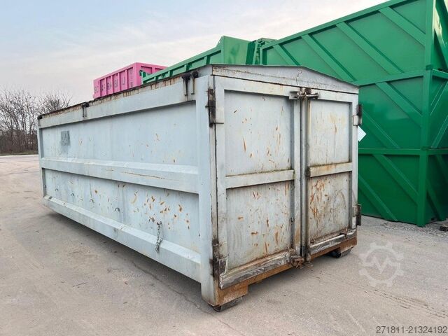 Abrollcontainer  CONTAINER SCARRABILE USATO CON COPERCHIO