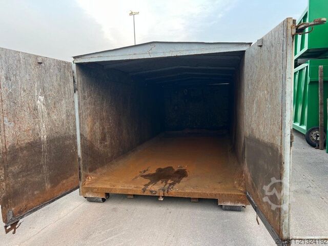 Abrollcontainer  CONTAINER SCARRABILE USATO CON COPERCHIO