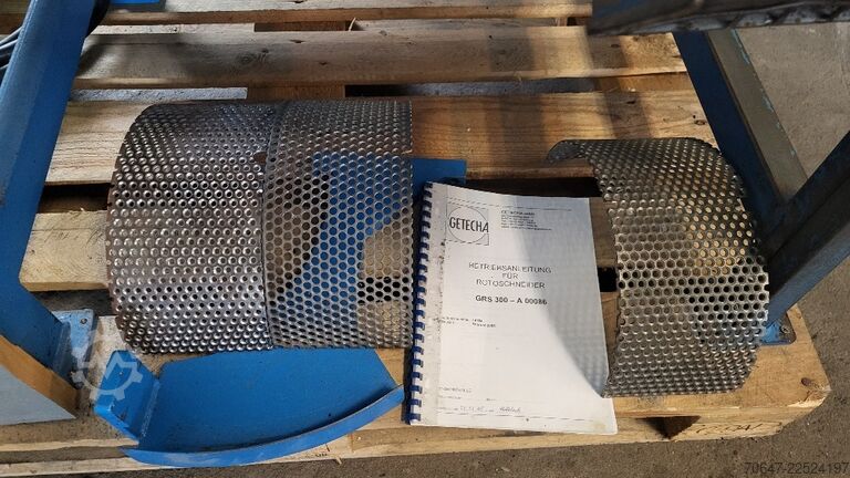 Schneidmühle + Messer, Siebe und Magnet GETECHA GRS 300-00086