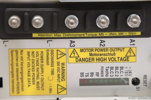 AC Servo Controller Indramat Mikron TDM 1.2-30-300-W0  VC500D