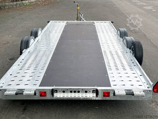 Car transporter Brian James Trailers A4 125-2323 TRANSPORT ROT 450X200CM 2600KG