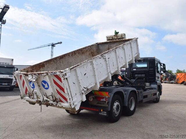 Hook arm system MAN TGS 26.360 + Meiller hooklift RK20.65