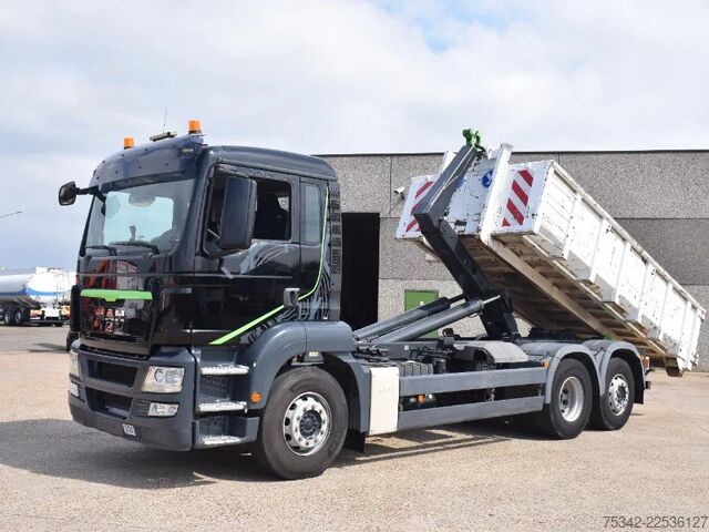 Hook arm system MAN TGS 26.360 + Meiller hooklift RK20.65