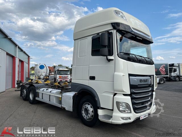 Swap body truck DAF XF 480 6x2 BDF-SDG/ Multiwechsler*Lenkachse*
