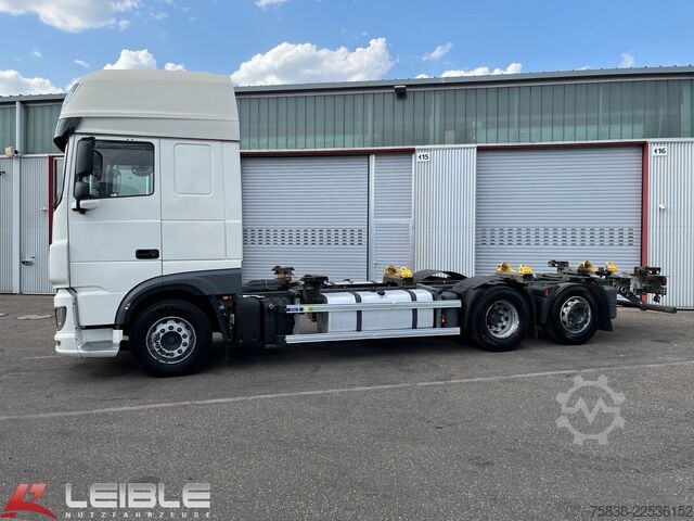 Swap body truck DAF XF 480 6x2 BDF-SDG/ Multiwechsler*Lenkachse*