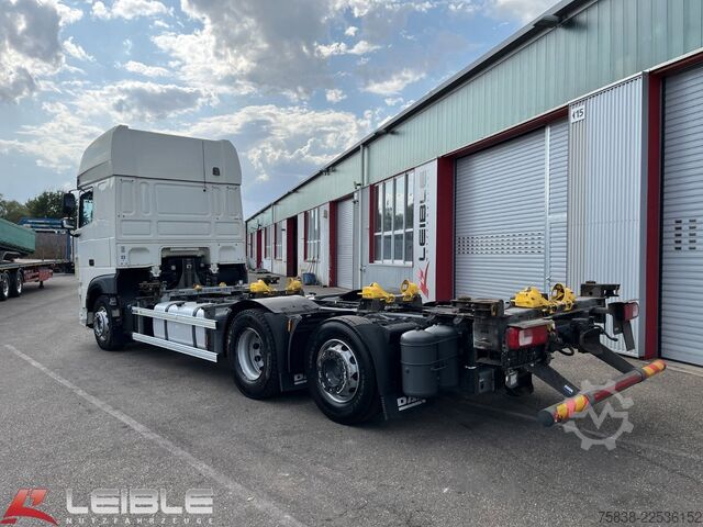Swap body truck DAF XF 480 6x2 BDF-SDG/ Multiwechsler*Lenkachse*