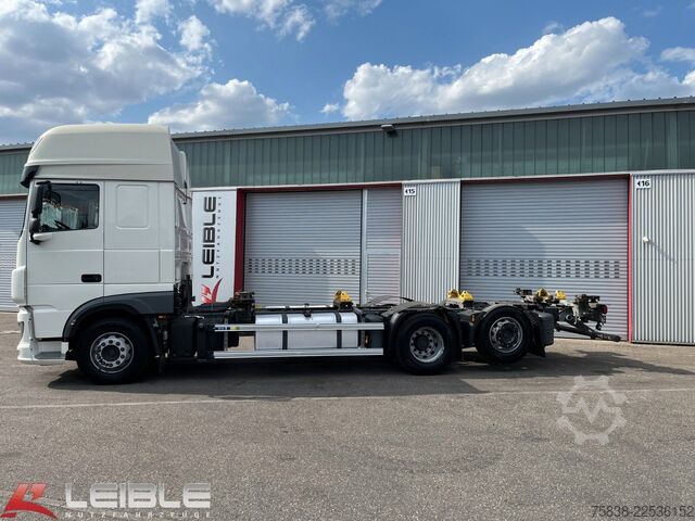 Swap body truck DAF XF 480 6x2 BDF-SDG/ Multiwechsler*Lenkachse*