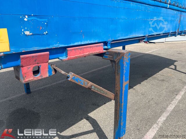 Swap body trailer  *Wechselbrücke*Pritsche+Plane*Bordwände*40m³