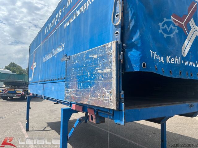Swap body trailer  *Wechselbrücke*Pritsche+Plane*Bordwände*40m³