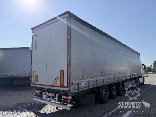 Open semitrailer with tarp Schmitz Cargobull Curtainsider Standard