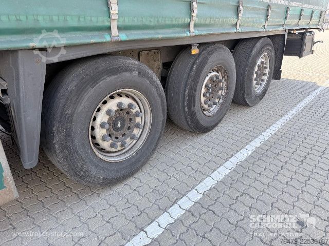 Auflieger mit Pritsche & Plane Schmitz Cargobull Curtainsider Standard