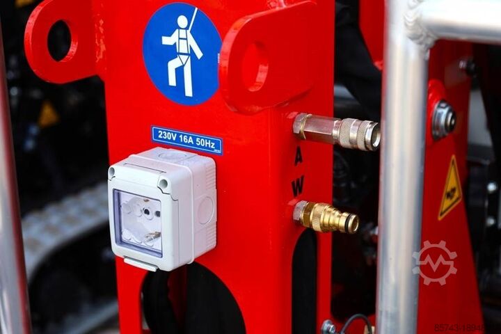 Gelenkteleskoparbeitsbühne Platform Basket Spider 18.90 PRO CE Declaration, Valid inspection,