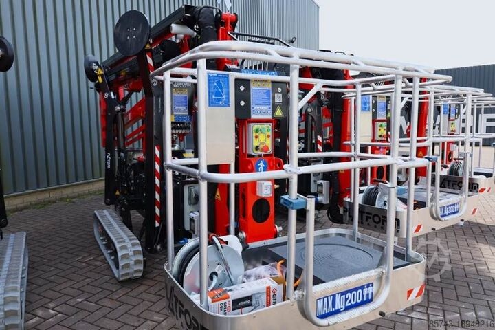 Gelenkteleskoparbeitsbühne Platform Basket Spider 18.90 PRO CE Declaration, Valid inspection,