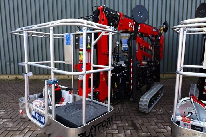 Gelenkteleskoparbeitsbühne PLATFORM BAS Spider 18.90 PRO CE Declaration, Vali