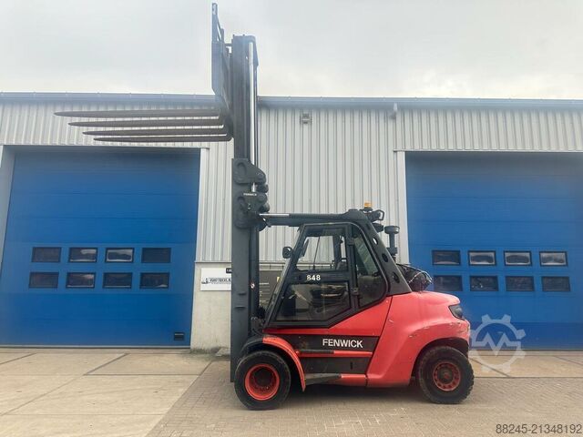 VS-22557 LPG Gabelstapler Linde H80T DUO Palette LINDE H80T