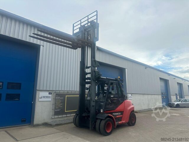 VS-22557 LPG Gabelstapler Linde H80T DUO Palette LINDE H80T