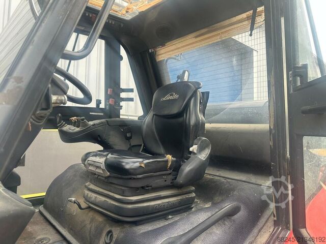 VS-22557 LPG Gabelstapler Linde H80T DUO Palette LINDE H80T