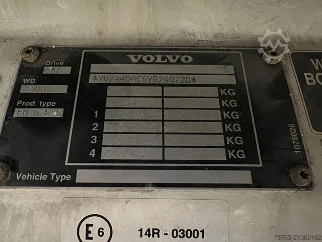 Kabelsystem Volvo FH 12.420 6x2 - Cable system - Manual gearbox