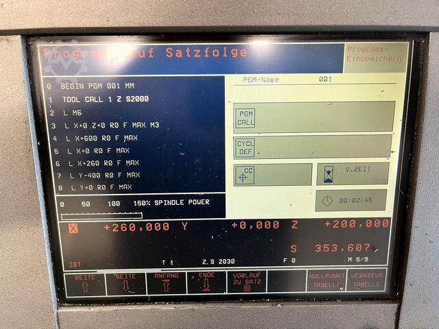 Vertical machining center BRIDGEPORT VMC 1000 22 Digital