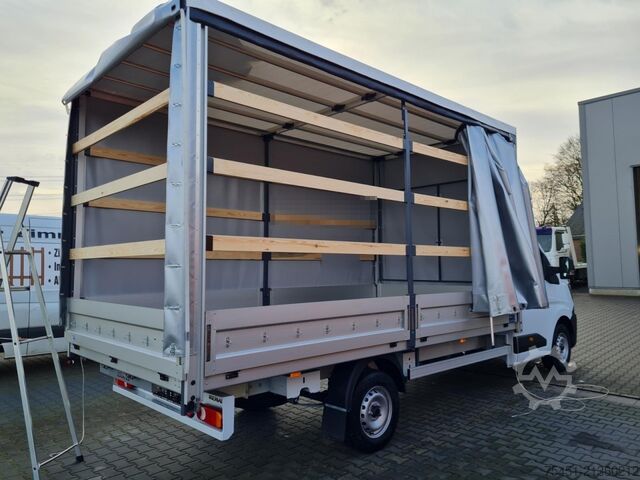 Curtain sider van Renault Master Pritsche Schiebe Plane LUFTFEDERUNG